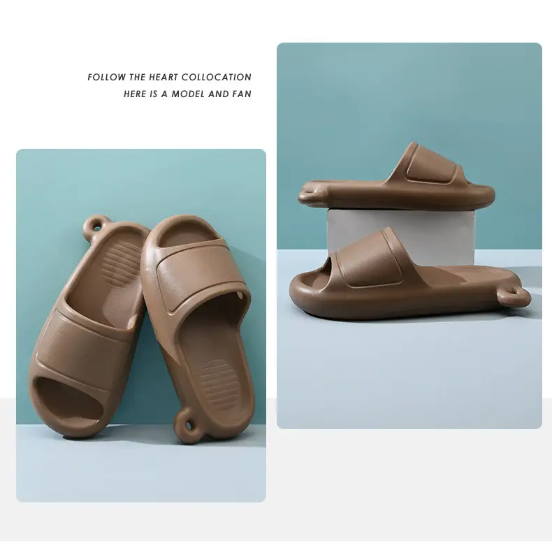 Slippers Women's Summer Odor-resistant Breathable Slides Home EVA Increased Thick Bottom Wear-resistant Non-slip Slides for Couple — feature 13