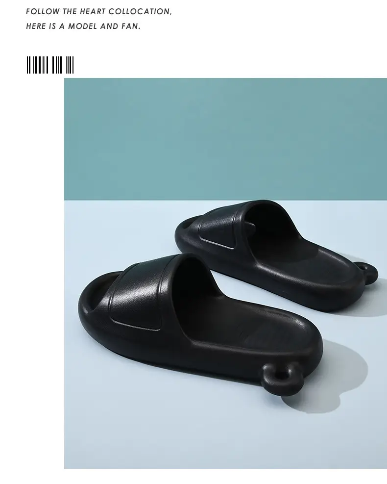 Slippers Women's Summer Odor-resistant Breathable Slides Home EVA Increased Thick Bottom Wear-resistant Non-slip Slides for Couple — feature 17