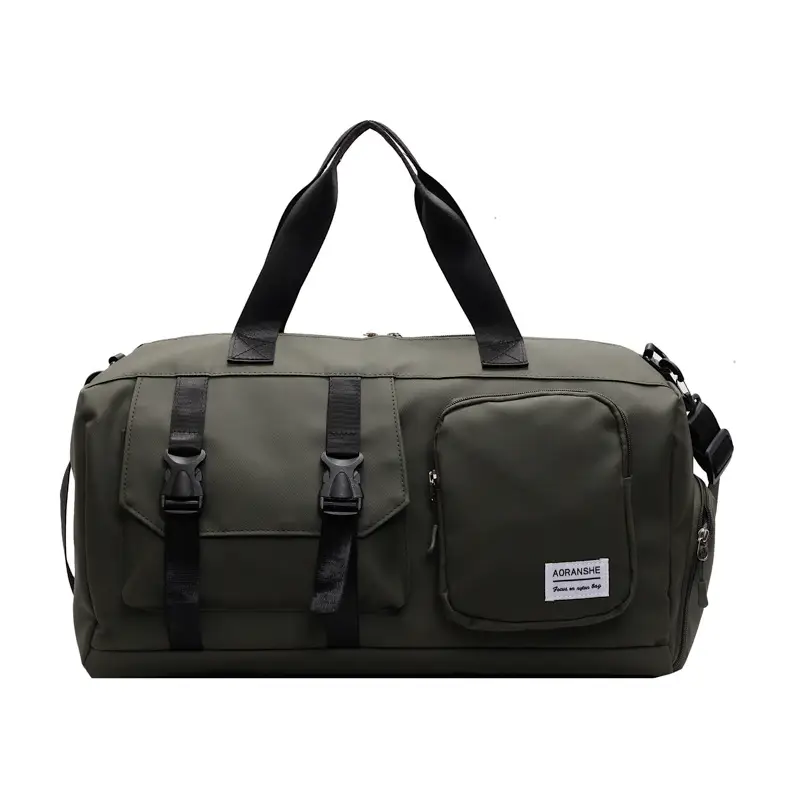 Large Capacity Multi-Function Travel Bag Green - Image 9