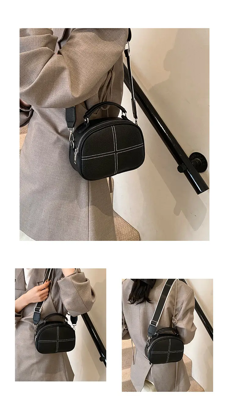 2024 New Jersey Cowhide Shoulder Crossbody Bag — feature 11