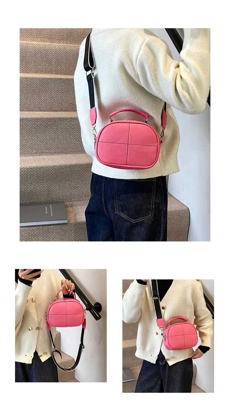 2024 New Jersey Cowhide Shoulder Crossbody Bag — feature 13