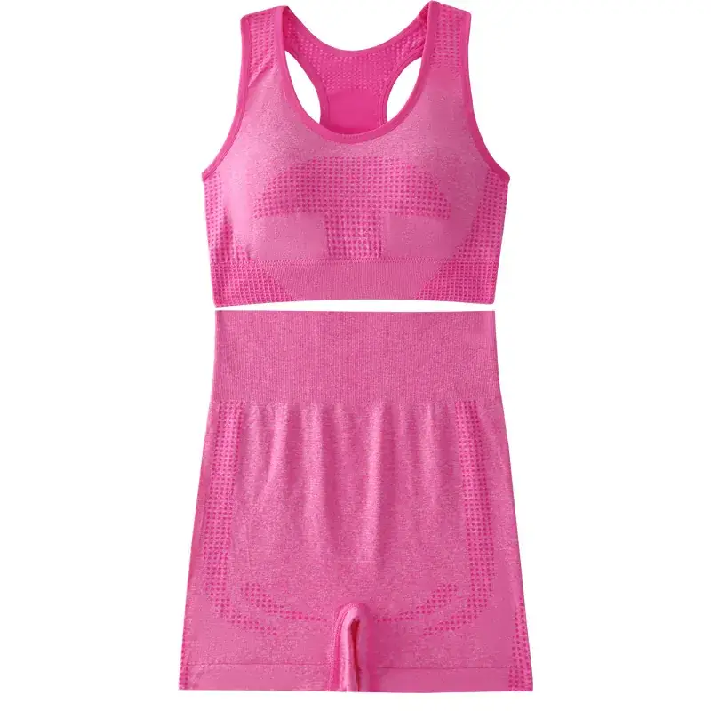 Women's Pink Yoga Sports Underwear Set - Image 5