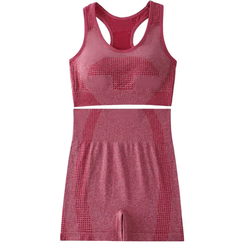 Women's Pink Yoga Sports Underwear Set - Image 6