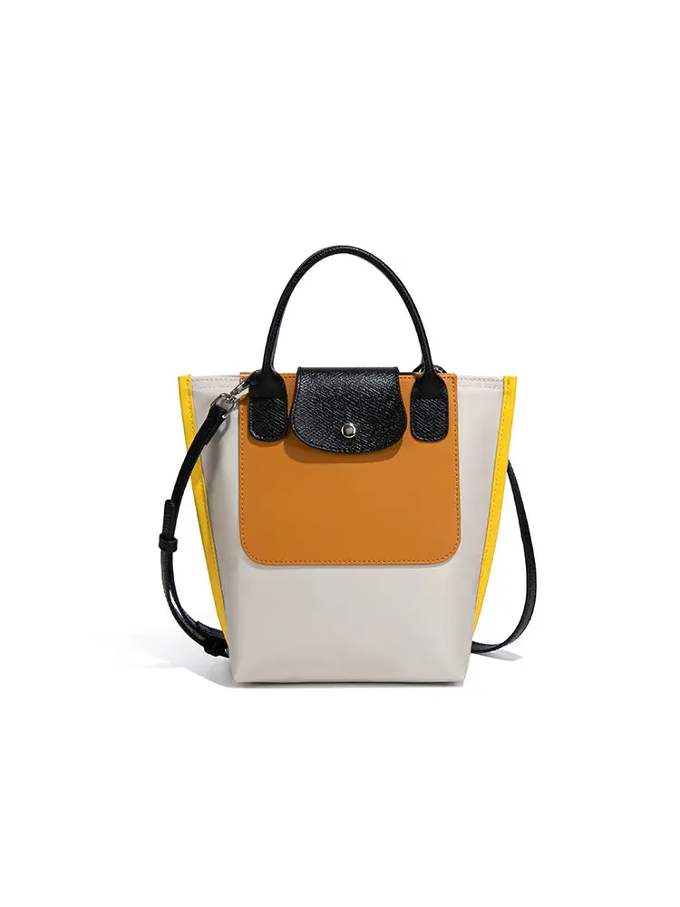 2025 Nylon Colorblock Shoulder Bag Large Capacity Fashion - Image 11