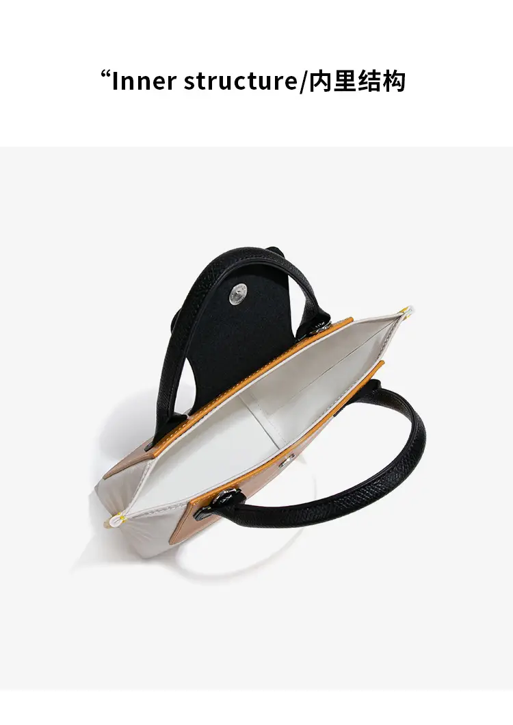 2025 Nylon Colorblock Shoulder Bag Large Capacity Fashion — feature 15