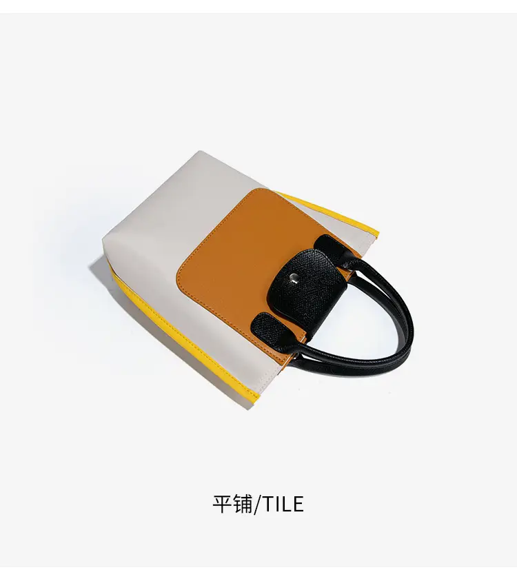 2025 Nylon Colorblock Shoulder Bag Large Capacity Fashion — feature 25