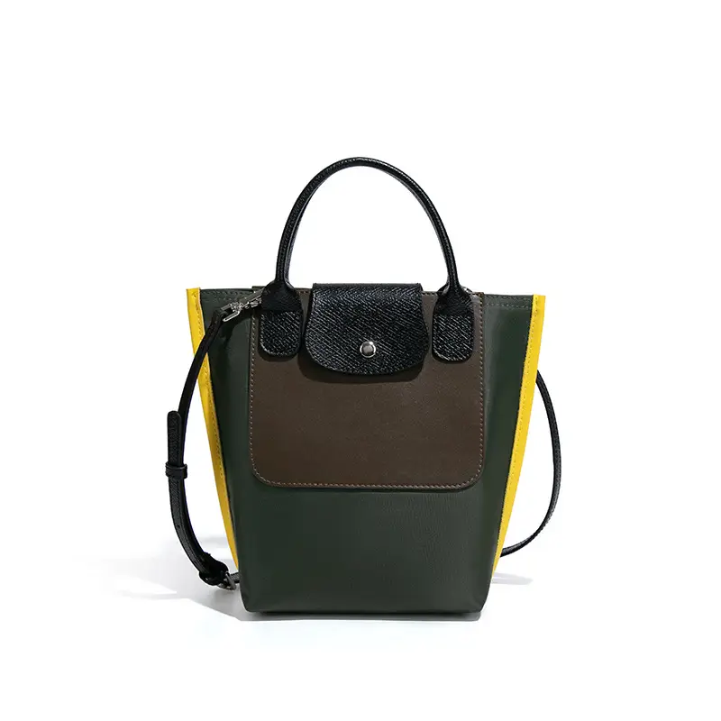 2025 Nylon Colorblock Shoulder Bag Large Capacity Fashion - Image 2