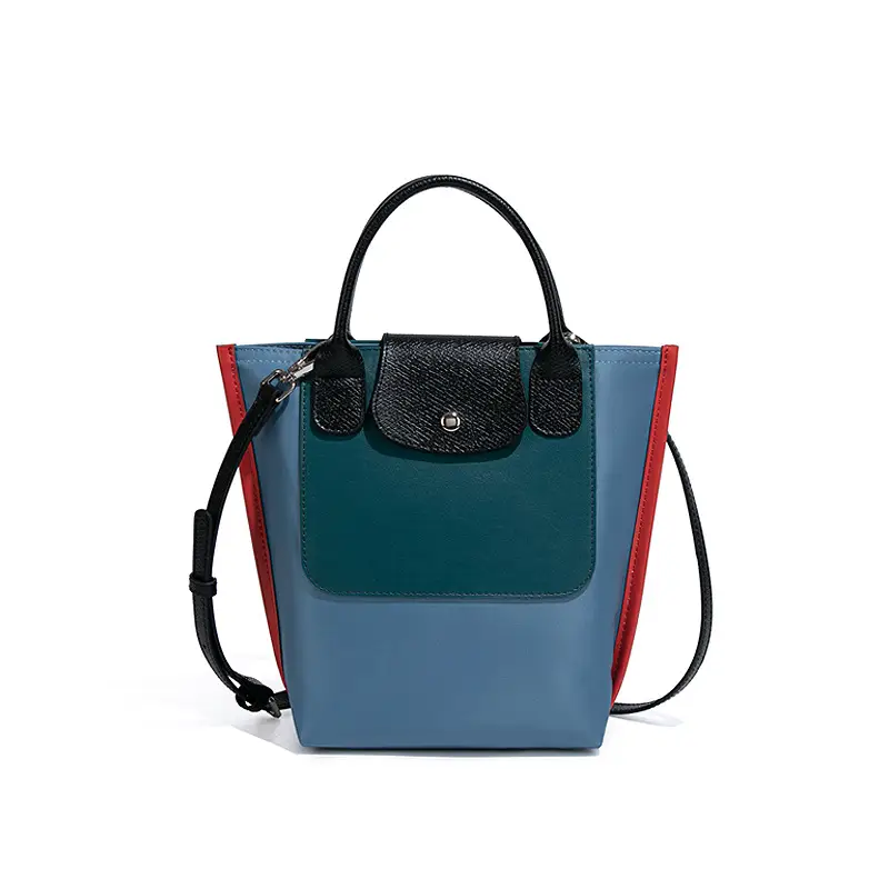 2025 Nylon Colorblock Shoulder Bag Large Capacity Fashion - Image 3