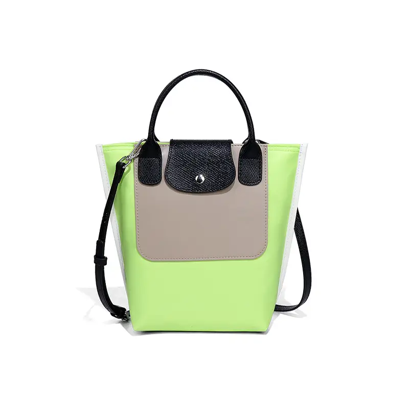 2025 Nylon Colorblock Shoulder Bag Large Capacity Fashion - Image 6