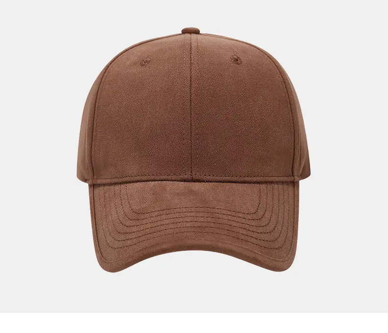 Autumn Winter Baseball Cap Big Head Circumference Embroidered — feature 12