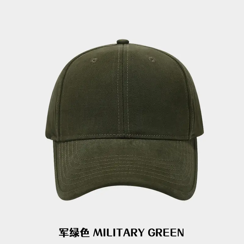 Autumn Winter Baseball Cap Big Head Circumference Embroidered - Image 5