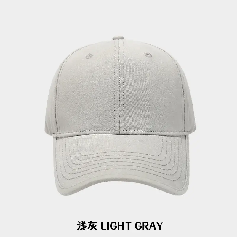 Autumn Winter Baseball Cap Big Head Circumference Embroidered - Image 7