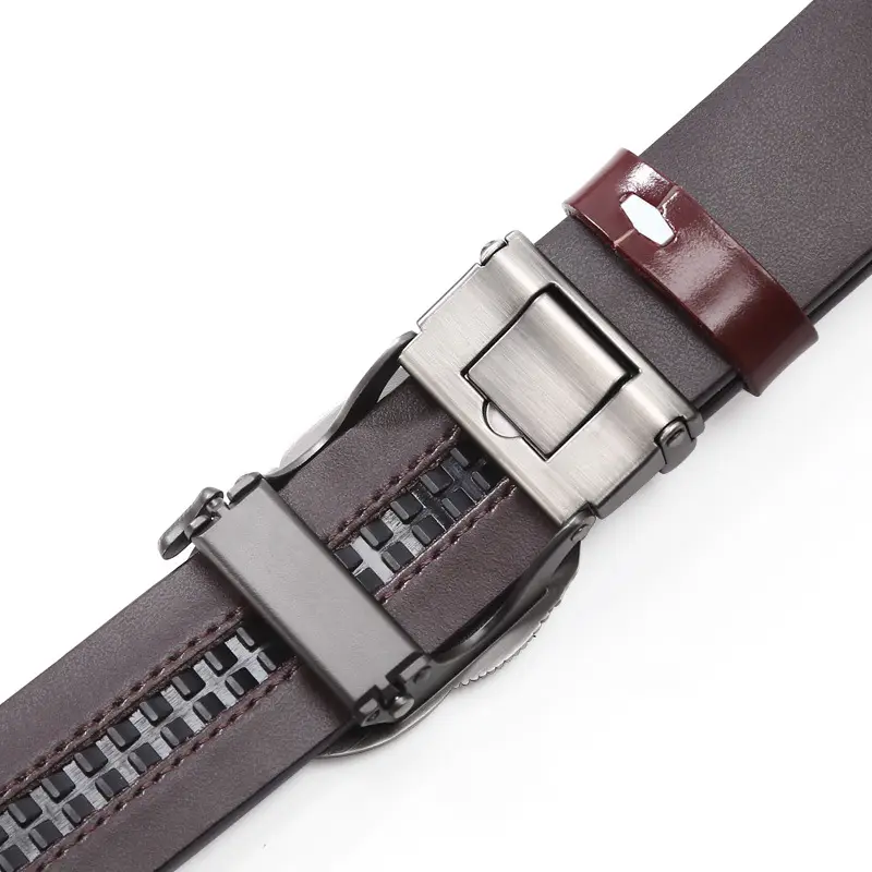 Men's Dragon Buckle Belt with Gold Plated Finish - Image 9