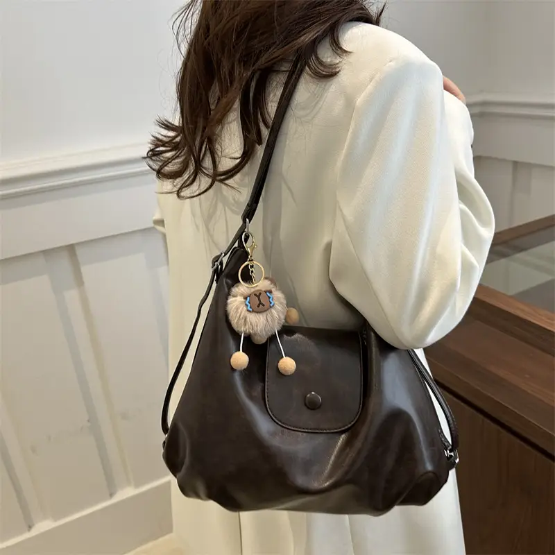 Women's Large Capacity Commuter Tote Bag Niche Western Style - Image 9