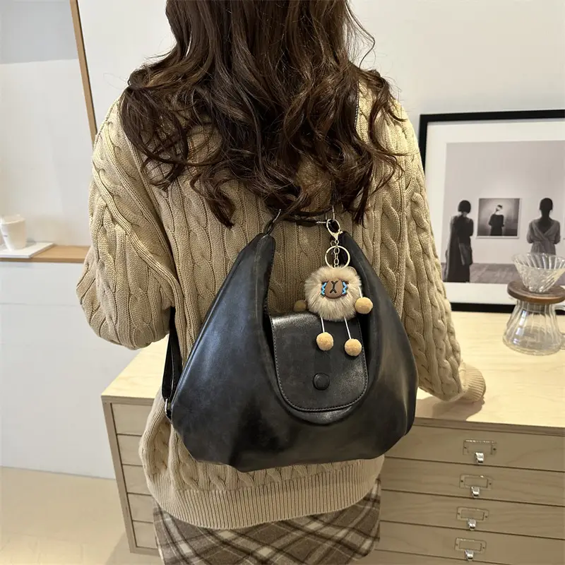 Women's Large Capacity Commuter Tote Bag Niche Western Style - Image 10