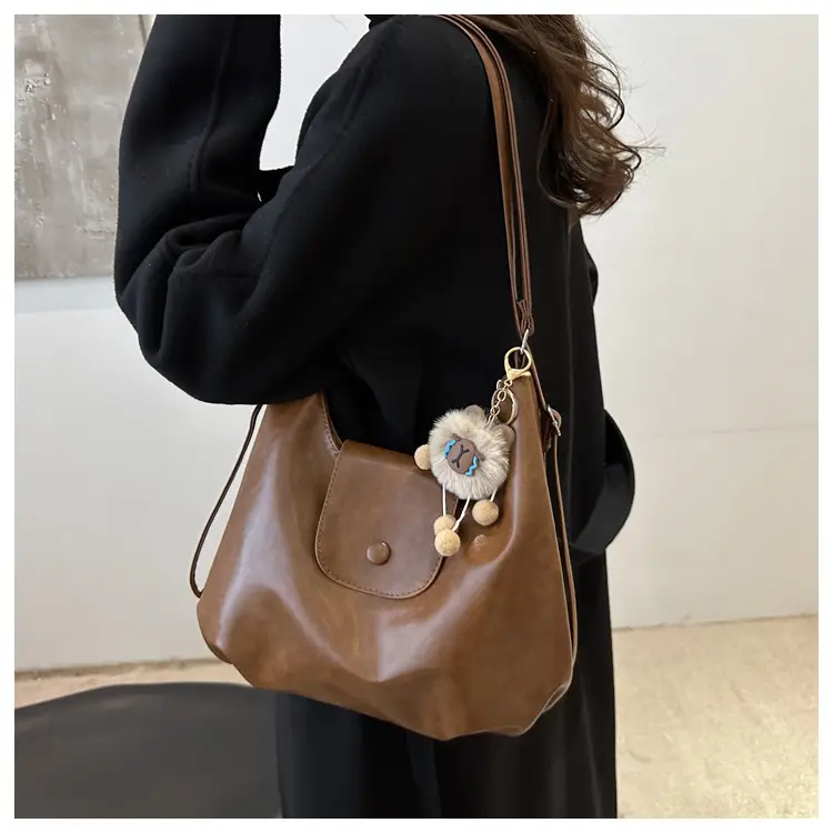 Women's Large Capacity Commuter Tote Bag Niche Western Style — feature 10