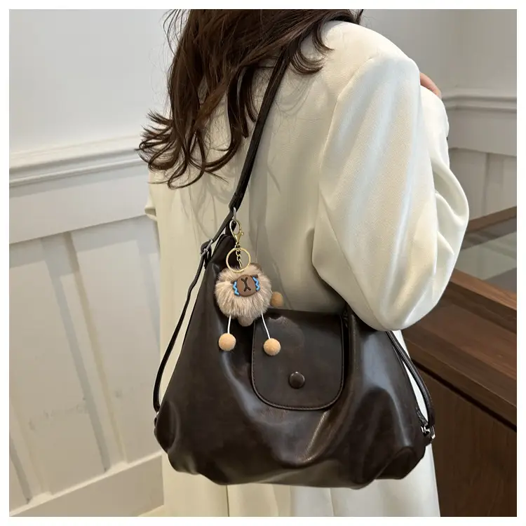 Women's Large Capacity Commuter Tote Bag Niche Western Style — feature 14