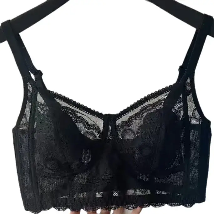 French Lace Push Up Bra Small Chest Underwear Women - Image 9