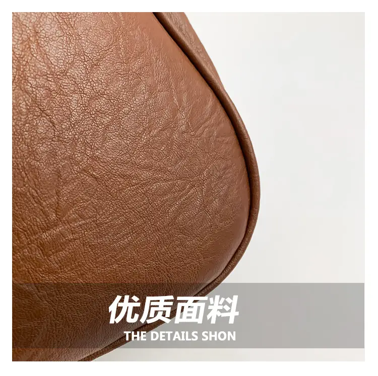 Black Leather Textured Shoulder Bag for Women 2024 — feature 5