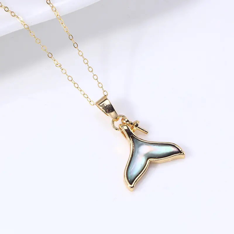 Gold Plated Fish Tail Earrings & Bracelet Set - Image 4