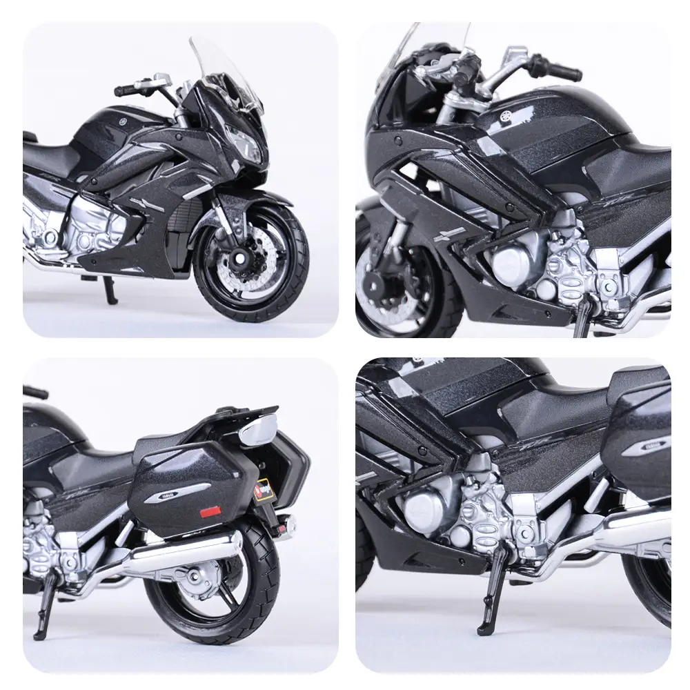 1:18 Yamaha YAMAHA FJR1300AS Heavy Locomotive Simulation Alloy Motorcycle Finished Model