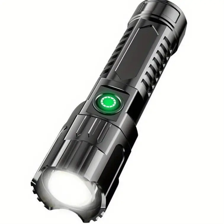 USB Rechargeable Flashlight with Zoom & Floodlight β feature 6