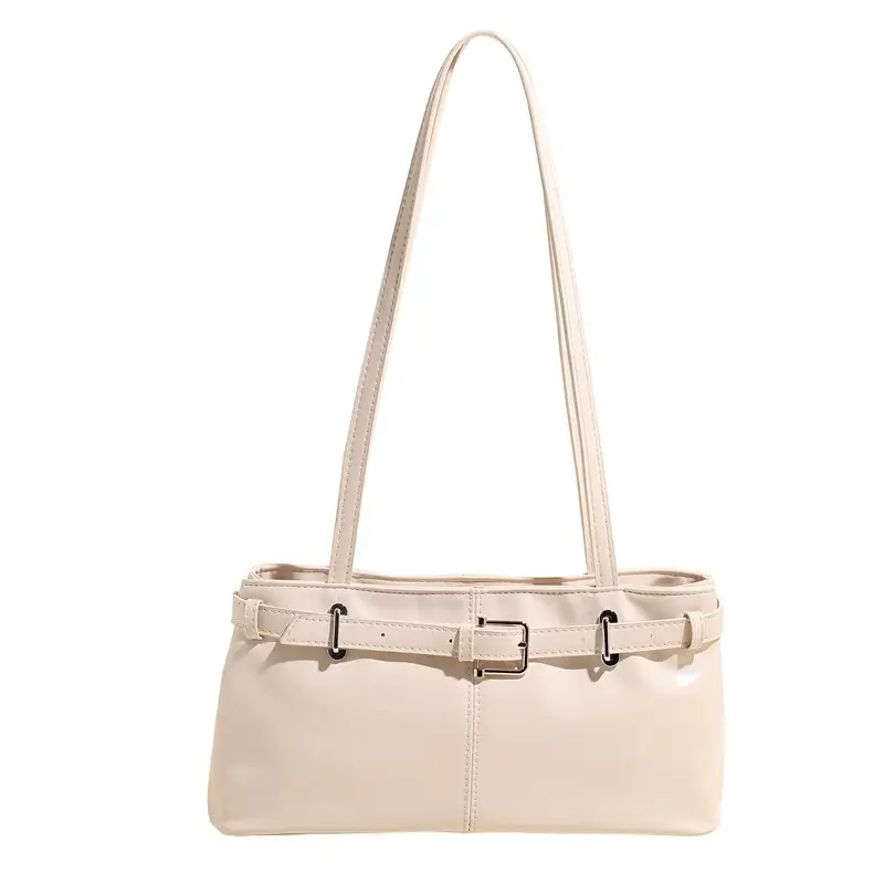 Black Belt Buckle Women's Shoulder Bag 2024 - Image 2