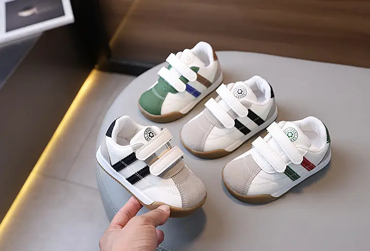 2025 Spring Baby Sneakers for 1-3Yrs Old Girls Boys Soft Sole Casual — feature 1