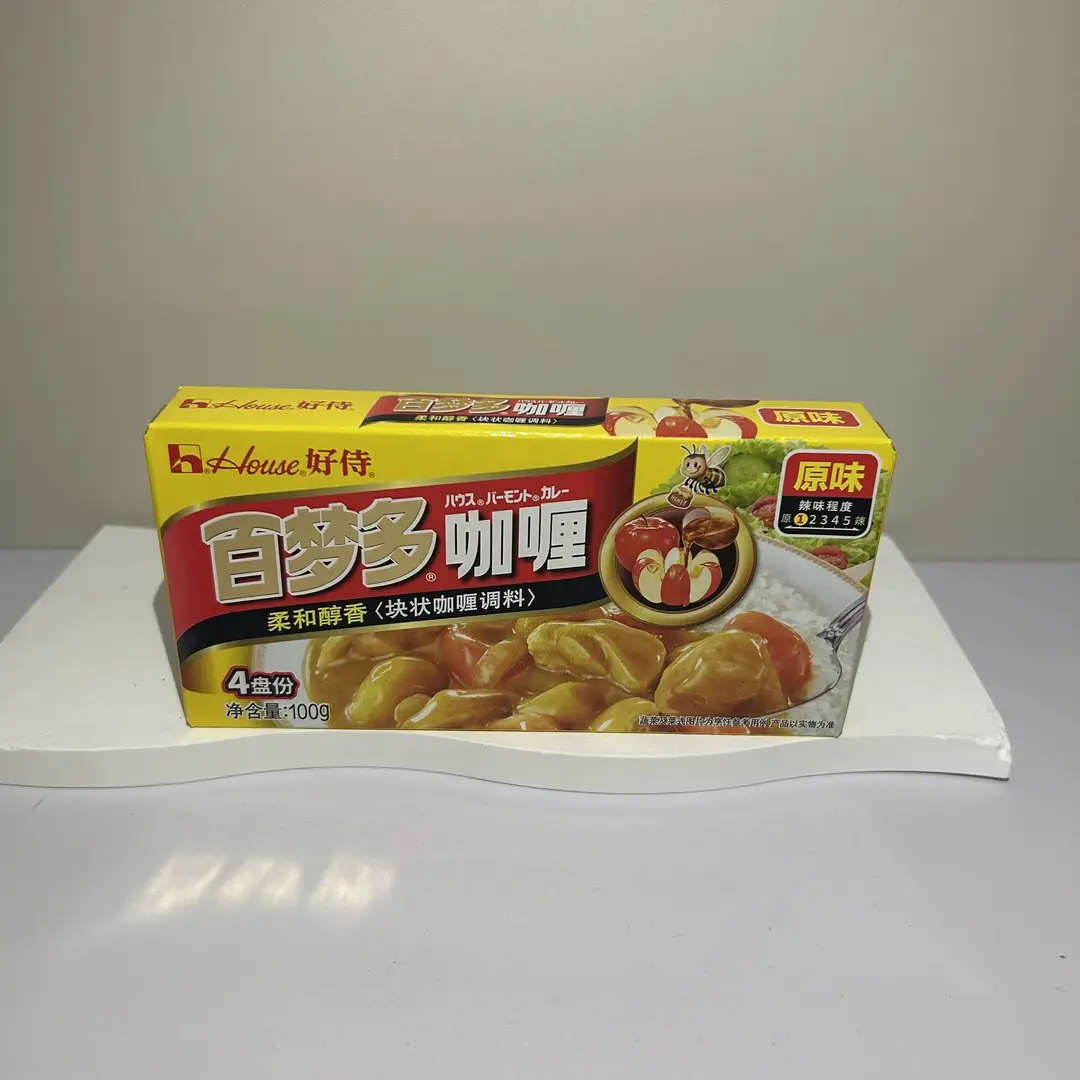 [New Goods] Haoshi Baimunduo Curry Wholesale Instant Household Commercial Curry Rice Baimunduo Original 100g — feature 10