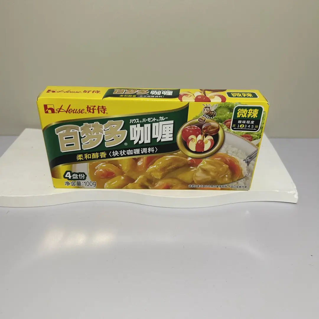 [New Goods] Haoshi Baimunduo Curry Wholesale Instant Household Commercial Curry Rice Baimunduo Original 100g — feature 9