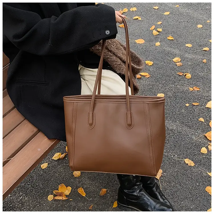 Vintage Korean Style Black Tote Bag for Women — feature 16