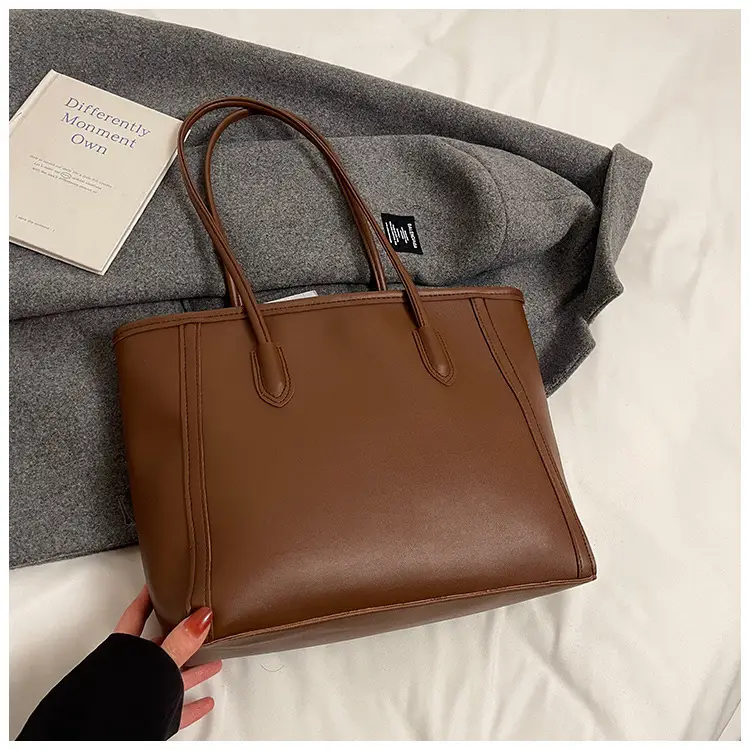 Vintage Korean Style Black Tote Bag for Women — feature 19