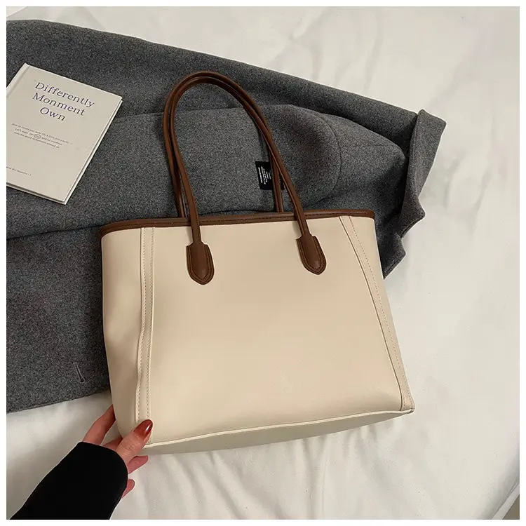Vintage Korean Style Black Tote Bag for Women — feature 21