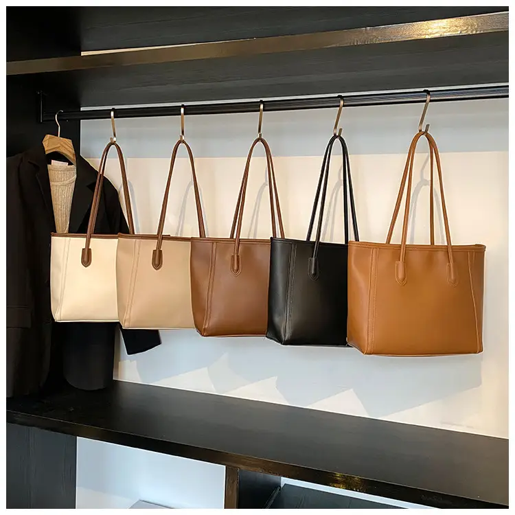 Vintage Korean Style Black Tote Bag for Women — feature 23