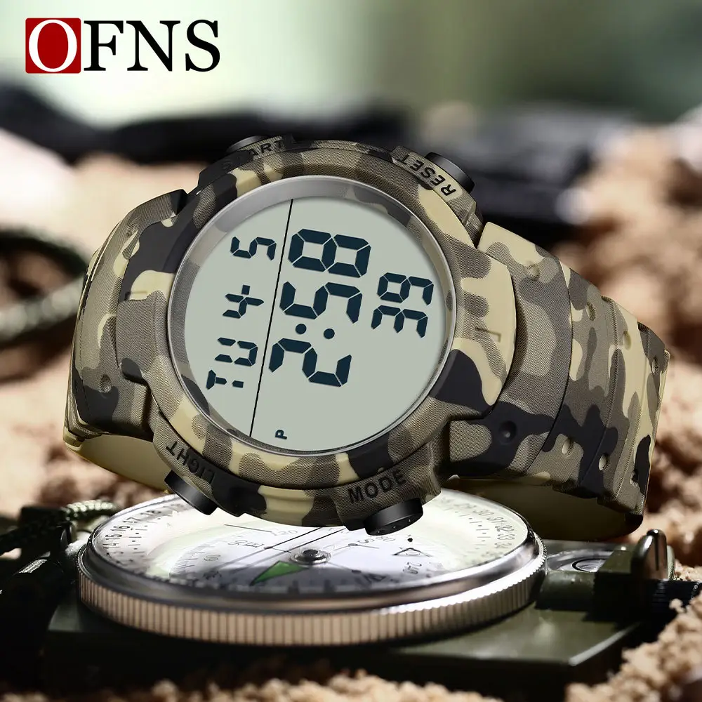 O'FNS Camouflage Digital Watch 24.73