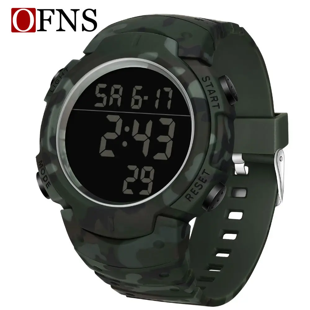 O'FNS Camouflage Digital Watch 24.73