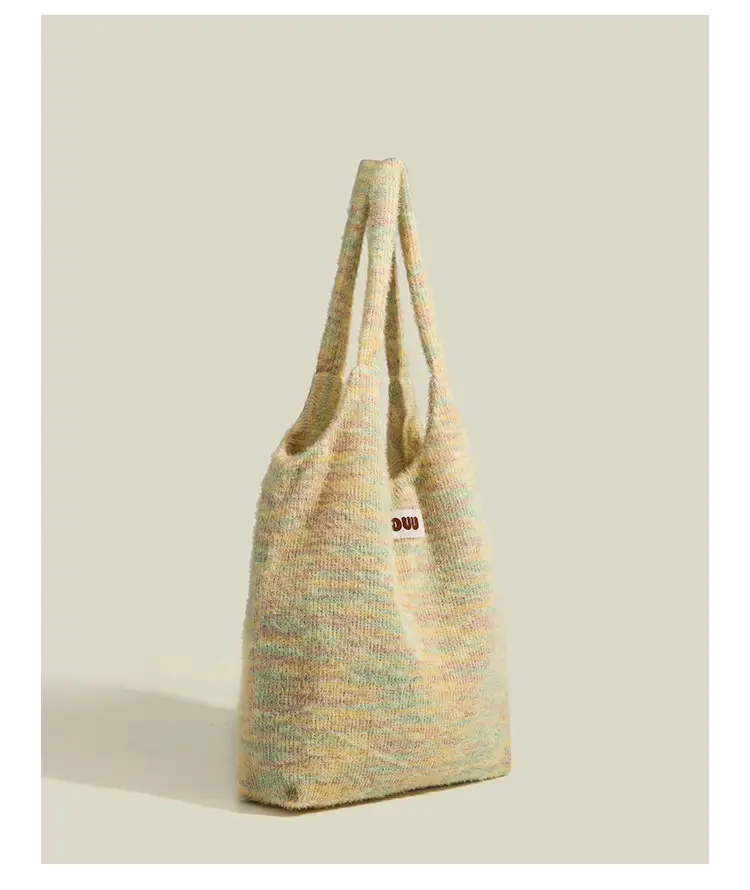 Women Plush Niche Tote Bag Winter Autumn Large Capacity — feature 13