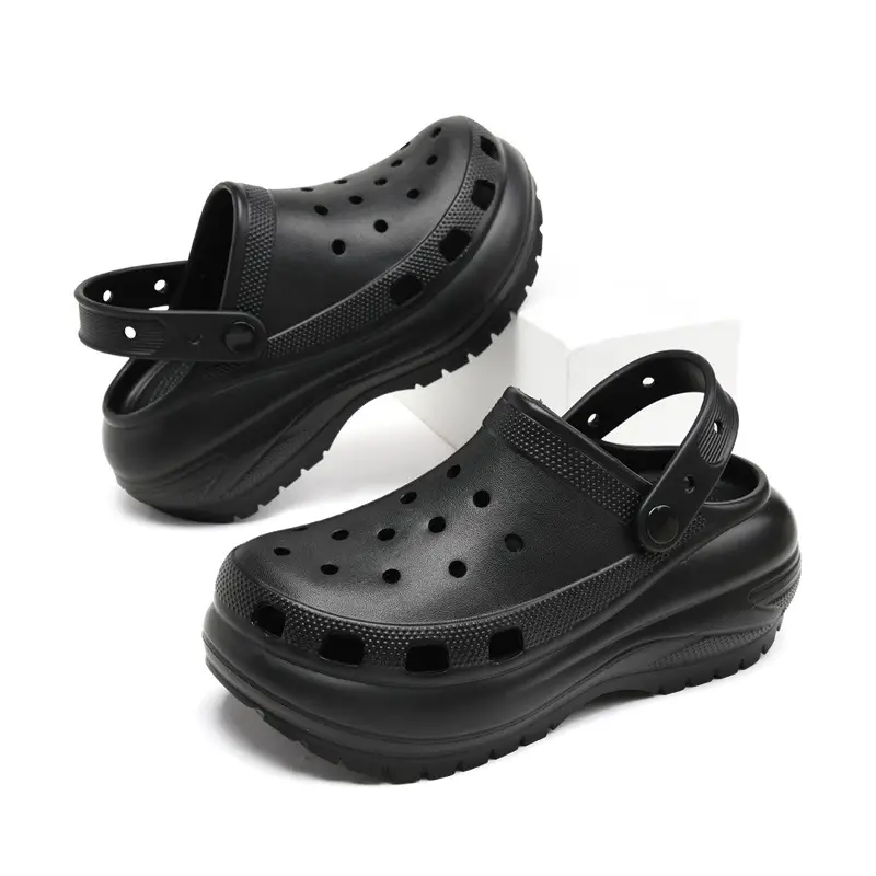 Light Wheel Cave Shoes Women's Thick Sole Increased Non-slip Breathable Baotou Drag Summer Wear Non-grinding Foot All-match Lightweight Sandals - Image 6