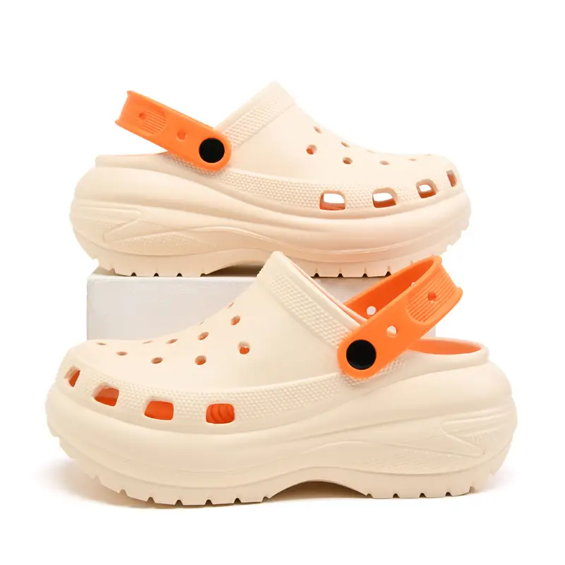 Light Wheel Cave Shoes Women's Thick Sole Increased Non-slip Breathable Baotou Drag Summer Wear Non-grinding Foot All-match Lightweight Sandals - Image 8