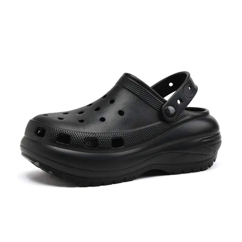 Light Wheel Cave Shoes Women's Thick Sole Increased Non-slip Breathable Baotou Drag Summer Wear Non-grinding Foot All-match Lightweight Sandals - Image 9