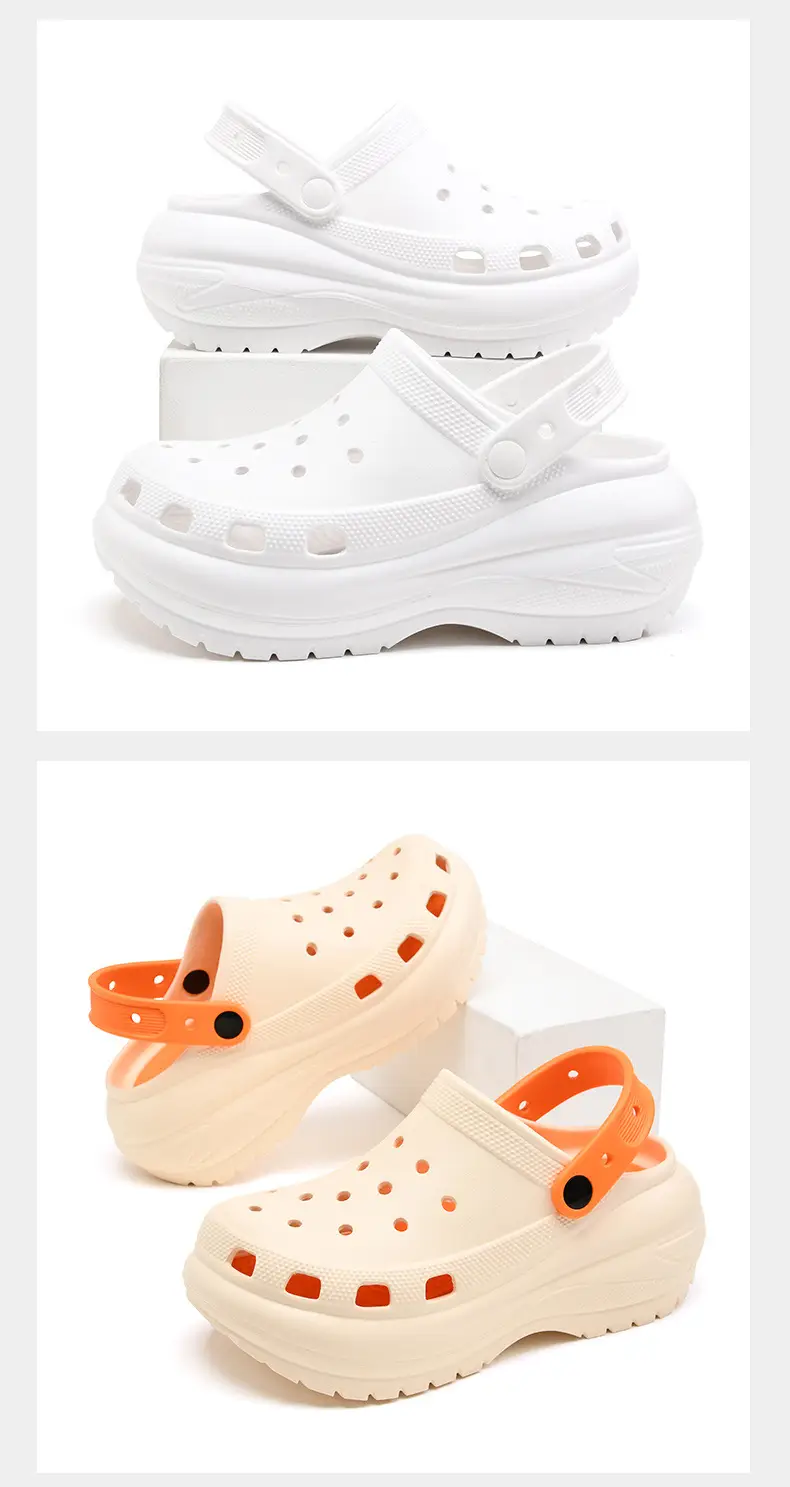 Light Wheel Cave Shoes Women's Thick Sole Increased Non-slip Breathable Baotou Drag Summer Wear Non-grinding Foot All-match Lightweight Sandals — feature 8