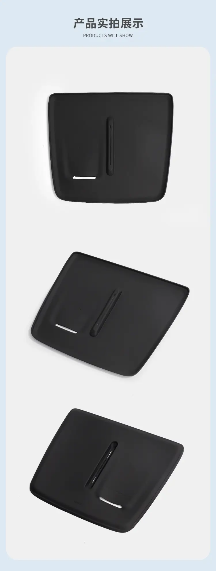 Dark Blue Silicone Anti-Slip Charging Mat for 24-26 Models — feature 13