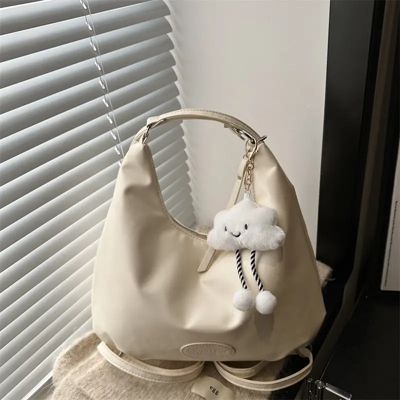 Vintage Brown Shoulder Bag for Women Large Capacity