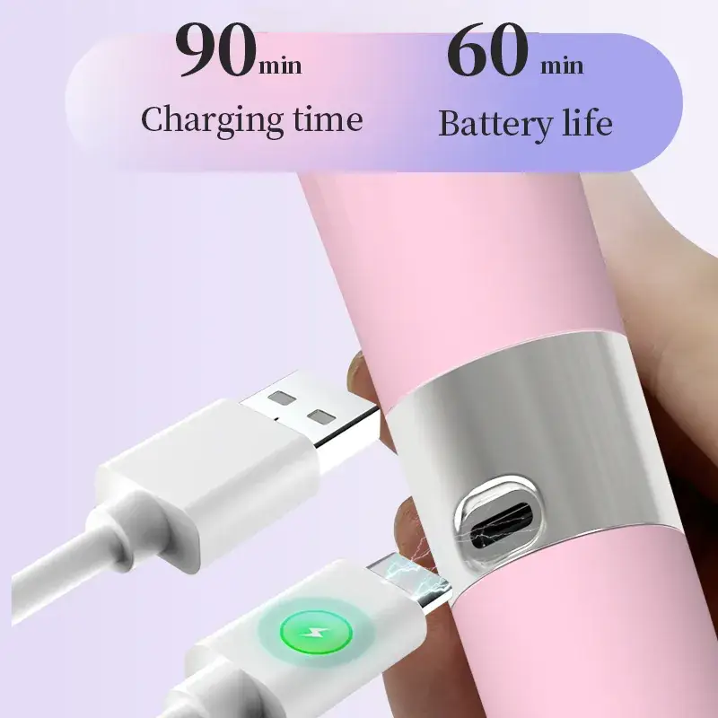 2-in-1 Electric Shaver for Women with 90min Charge - Image 4