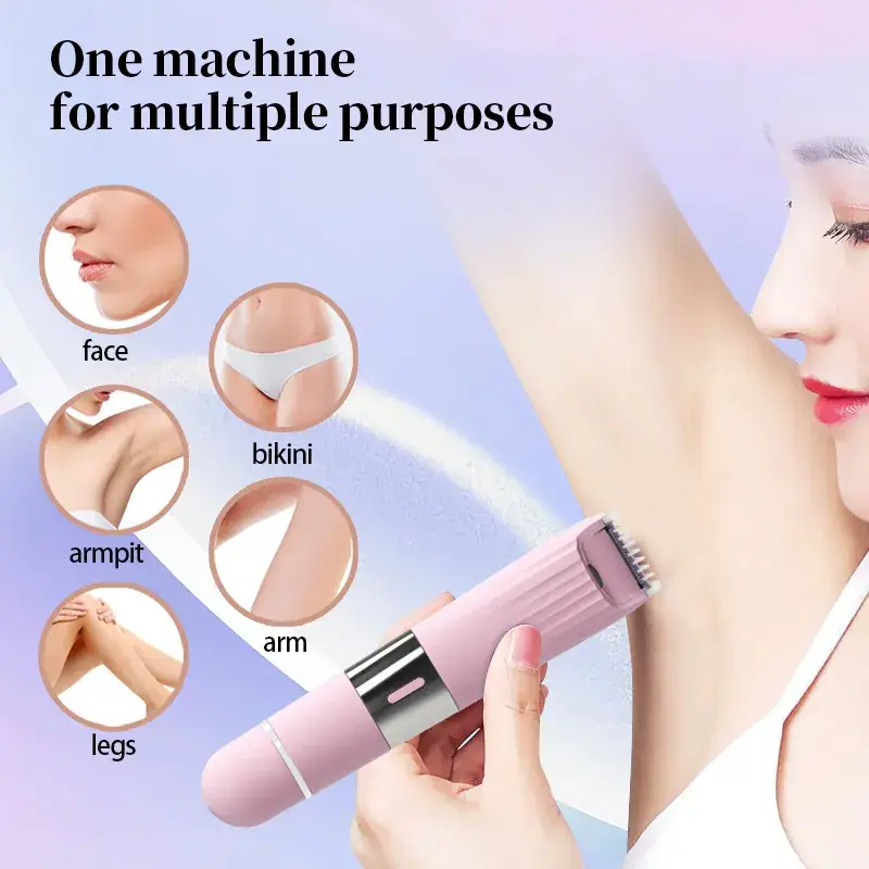 2-in-1 Electric Shaver for Women with 90min Charge - Image 5