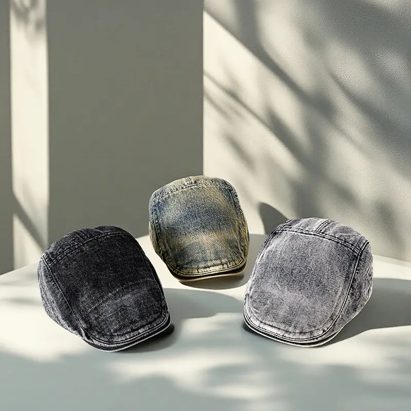 Men's Grey Duck Tongu Cowboy Hat - Image 9