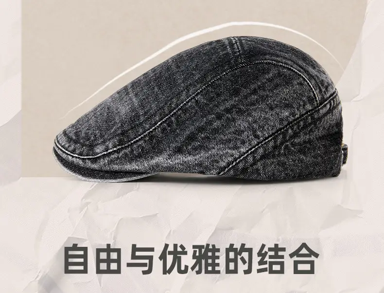 Men's Grey Duck Tongu Cowboy Hat — feature 15