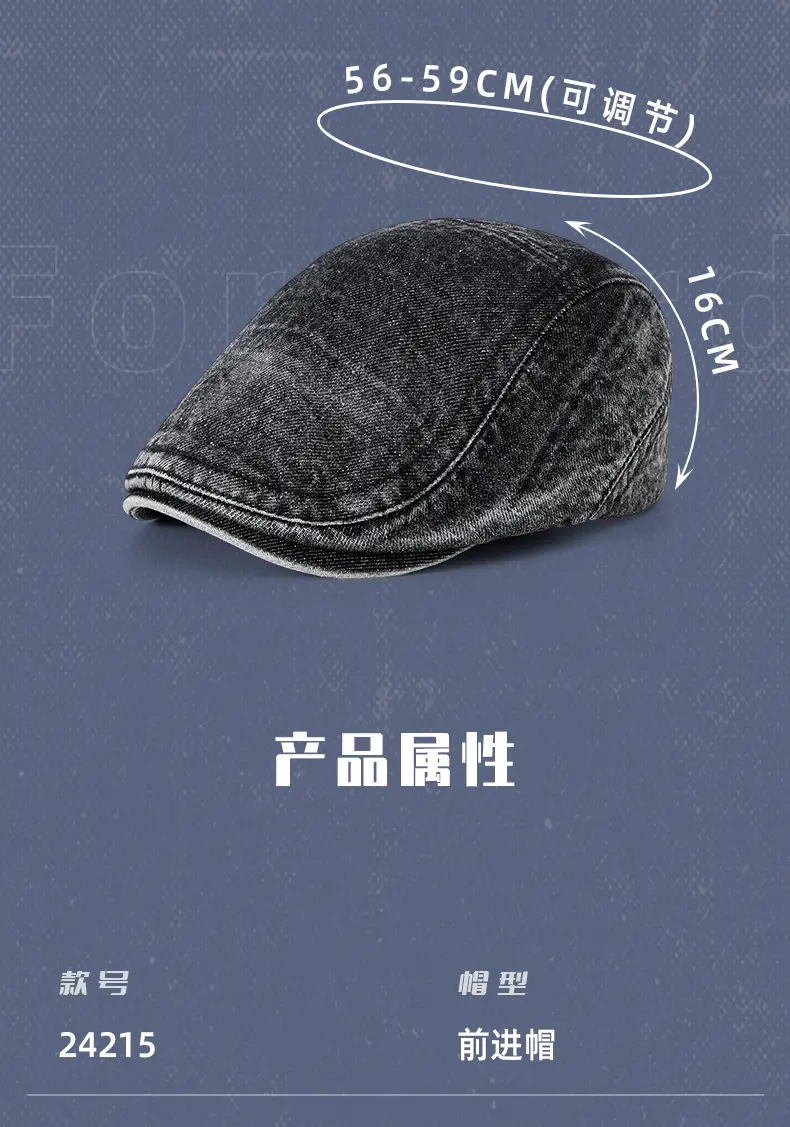 Men's Grey Duck Tongu Cowboy Hat — feature 27