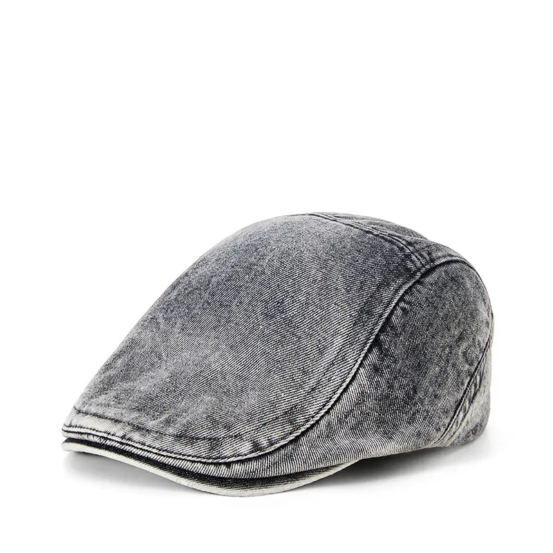 Men's Grey Duck Tongu Cowboy Hat - Image 4