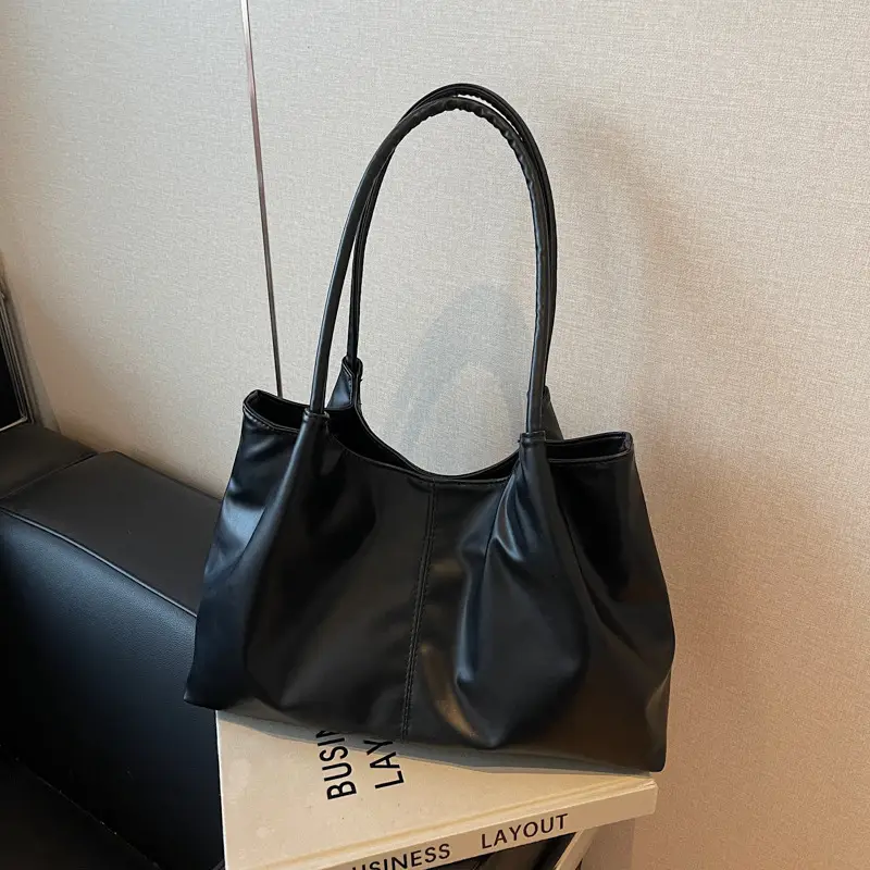 2024 Vintage Black Shoulder Bag for Women - Image 4